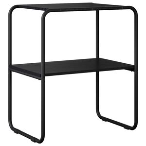 vidaXL Konsolip&ouml;yt&auml; Musta tammi 60 x 42,5 x 70 cm Tekninen puu