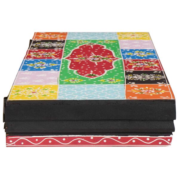 vidaXL Sein&auml;hyllyt Moniv&auml;rinen 60 x 20 x 6 cm Kiinte&auml; mango puu