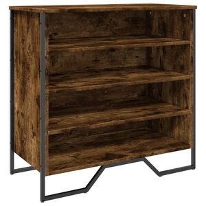 vidaXL Kenk&auml;kaappi savutammi 80x38x78 tekninen puu
