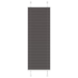 vidaXL laskostettu blind Musta 40x100 cm Kankaan leveys 39,4 cm