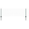 vidaXL Euroaita with Post 25 x 0,6 m PVC-pinnoitettu ter&auml;s Vihre&auml;