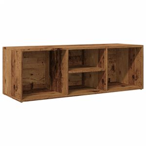 vidaXL Kenkien s&auml;ilytyspenkki vanha puu 102x35x35 cm tekninen puu