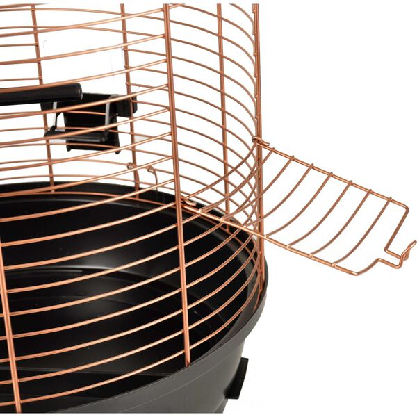 FLAMINGO Lintuh&auml;kki Sanna 2 kupari 34x34x67 cm