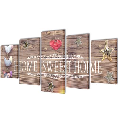 Taulusarja Home Sweet Home 200 x 100 cm