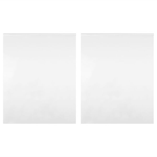 vidaXL Itsekiinnittyv&auml;t peilikalvot 2 kpl 60x200 cm PET