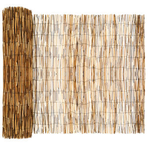 vidaXL Puutarha-aita Hiilineutraali 500 x 100 cm Ruoko
