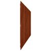 vidaXL Nurmikonreunukset 10 kpl 25x103 cm joustava Corten-ter&auml;s