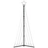 vidaXL LED joulukuusi 339 l&auml;mpim&auml;n valkoista LED-valoa 187 cm