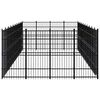 vidaXL Koiran ulkoh&auml;kki ter&auml;s 36,86 m&sup2;