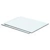 vidaXL Hyllyt 2 kpl kirkas lasi 40x25 cm