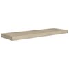 vidaXL Kelluvat sein&auml;hyllyt 4 kpl tammi 80x23,5x3,8cm MDF
