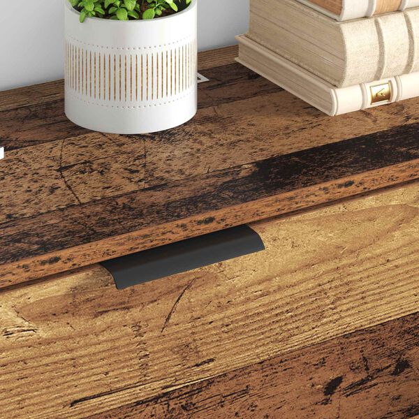 vidaXL Sivup&ouml;yt&auml; laatikon kanssa 3 pcs Vanha Puu Tekninen puu