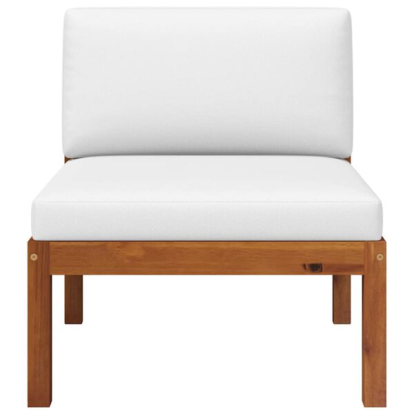 vidaXL 2-osainen puutarhasohvaryhm&auml; tyynyill&auml;, akaasiapuu ja k&ouml;ysi