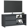 vidaXL TV-taso harmaa 80x31x39 cm täysi mänty