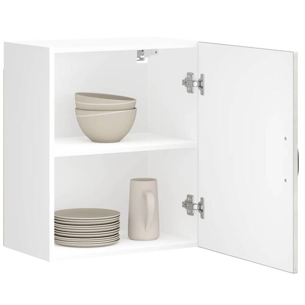 vidaXL Keitti&ouml;n sein&auml;kaappi Lucca betoninharmaa tekninen puu