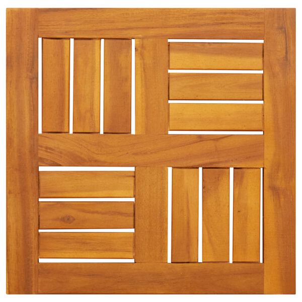 vidaXL P&ouml;yt&auml;levy 40x40x2 cm neli&ouml; t&auml;ysi akasiapuu