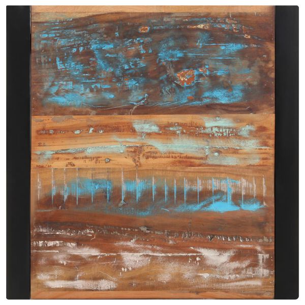 vidaXL Ruokapöytä 60x60x75 cm kierrätetty täyspuu