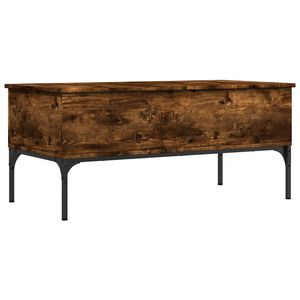 vidaXL Sohvap&ouml;yt&auml; savutammi 100x50x45 cm tekninen puu ja metalli