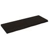 vidaXL P&ouml;yt&auml;levy tummanruskea 140x50x(2-6) cm k&auml;sitelty t&auml;ystammi
