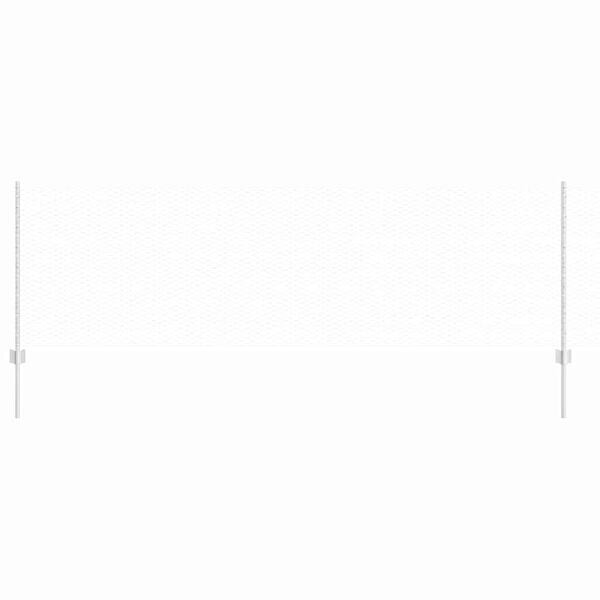 vidaXL Aita ja Tuki Hopea 0,8 x 50 m Ter&auml;s