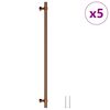 vidaXL Kaapin kahvat 5 kpl pronssi 320 mm ruostumaton ter&auml;s