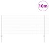vidaXL Aita ja Tuki Hopea 1 x 10 m Ter&auml;s