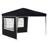 vidaXL Pop-up Juhlateltta 288 x 288 x 245 cm Antrasiitti Oxford-kangas
