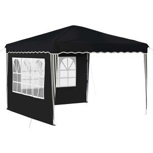 vidaXL Pop-up Juhlateltta 288 x 288 x 245 cm Antrasiitti Oxford-kangas