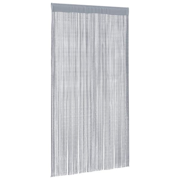 vidaXL String-verhot 2 kpl vaaleanharmaa 140x250 cm