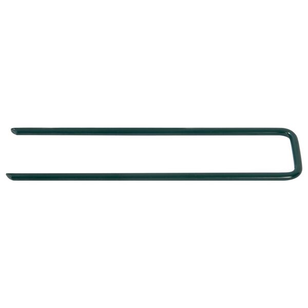 vidaXL Keinonurmen naulat 20 kpl U-muoto rauta