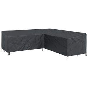 vidaXL Huonekalusuojus Musta 270 x 270 x 80 cm 210D Oxford-kangas