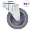 vidaXL Rullapy&ouml;r&auml;t pultinrei&acute;ill&auml; 24 kpl 75 mm