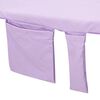 vidaXL Aurinkotuoli Pyyhkeet 2 pcs Violetti 210 x 75 cm