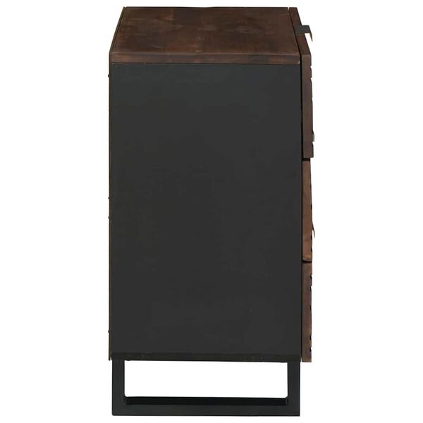 vidaXL Y&ouml;p&ouml;yt&auml;kaappi p&auml;hkin&auml;puu 50 x 33 x 62 cm T&auml;ysi Akaasiapuu