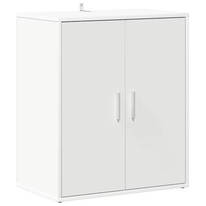 vidaXL Kenk&auml;kaappi valkoinen 60x35x70 cm tekninen puu