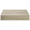 vidaXL Kelluvat sein&auml;hyllyt 2 kpl tammen v&auml;rinen 23x23,5x3,8 cm MDF