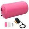 vidaXL T&auml;ytett&auml;v&auml; voimistelurulla pumpulla 120x90 cm PVC pinkki