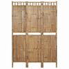 vidaXL 3-paneelinen tilanjakaja bambu 120x180 cm