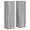 vidaXL Kasvitelineet 2 kpl harmaa Sonoma 17x17x60 cm tekninen puu