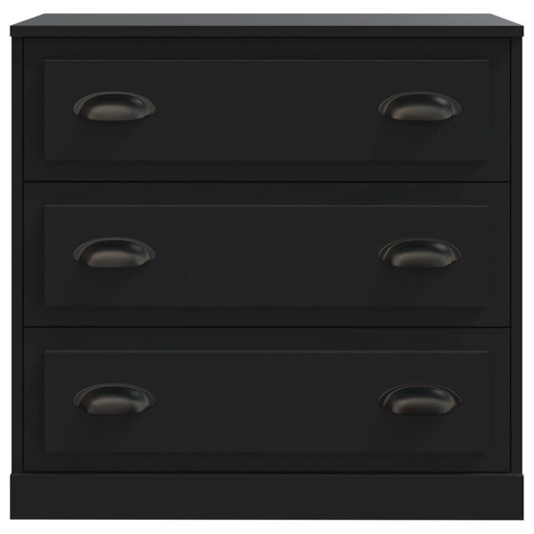 vidaXL Senkki musta 70x35,5x67,5 cm tekninen puu