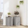 vidaXL Kasvitelineet 2 kpl harmaa Sonoma 30x30x50 cm tekninen puu