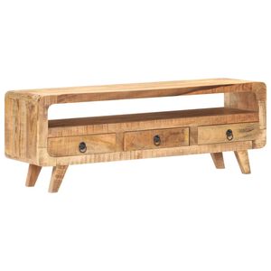 vidaXL TV-taso 117x30x41 cm t&auml;ysi karkea mangopuu