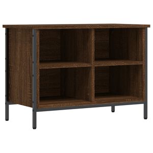 vidaXL Kenk&auml;kaappi ruskea tammi 69x35x50 cm tekninen puu