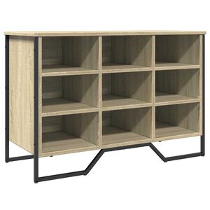 vidaXL Kenk&auml;kaappi Sonoma-tammi 90x38x61,5 cm tekninen puu