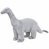 vidaXL Seisova leludinosaurus Brachiosaurus XXL plyysi harmaa