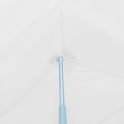 vidaXL Kokoontaitettava pop-up juhlateltta 5 sivuseinää 3x9m valkoinen