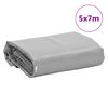 vidaXL Pressu harmaa 5x7 m 650 g/m²