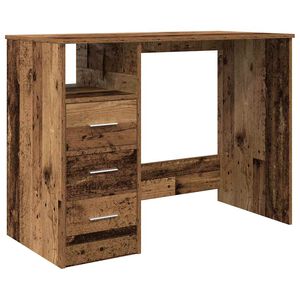 vidaXL Ty&ouml;p&ouml;yt&auml; vanha puu 102x50x76 cm tekninen puu