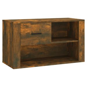vidaXL Kenk&auml;kaappi savutammi 80x35x45 cm tekninen puu