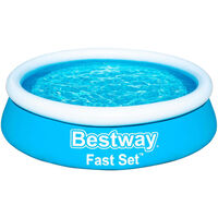 Bestway Fast Set täytettävä uima-allas pyöreä 183x51 cm sininen